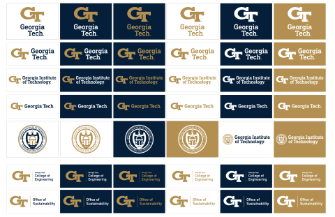Acceptable logo colors